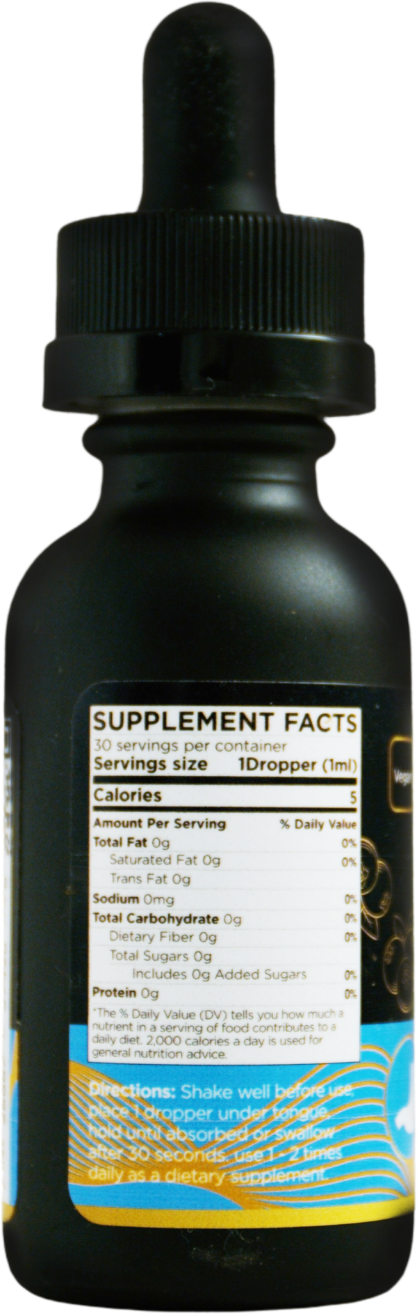 Chaga Mushroom, Gut Support Tincture Oil (Berry) - Image 2
