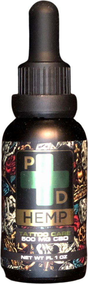 500mg CBD Tattoo After Care Ointment