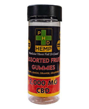 2,000mg Broad Spectrum Fruit Slice gummy's