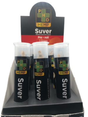 CBD Pre-Roll Box (12 count) Suver Strain
